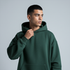 Hunter Green Oversized Unisex Hoodie - Basic