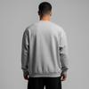 Silver Grey Crewneck Unisex Sweatshirt - Basic