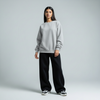 Silver Grey Crewneck Unisex Sweatshirt - Basic