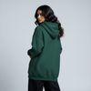 Hunter Green Oversized Unisex Hoodie - Basic