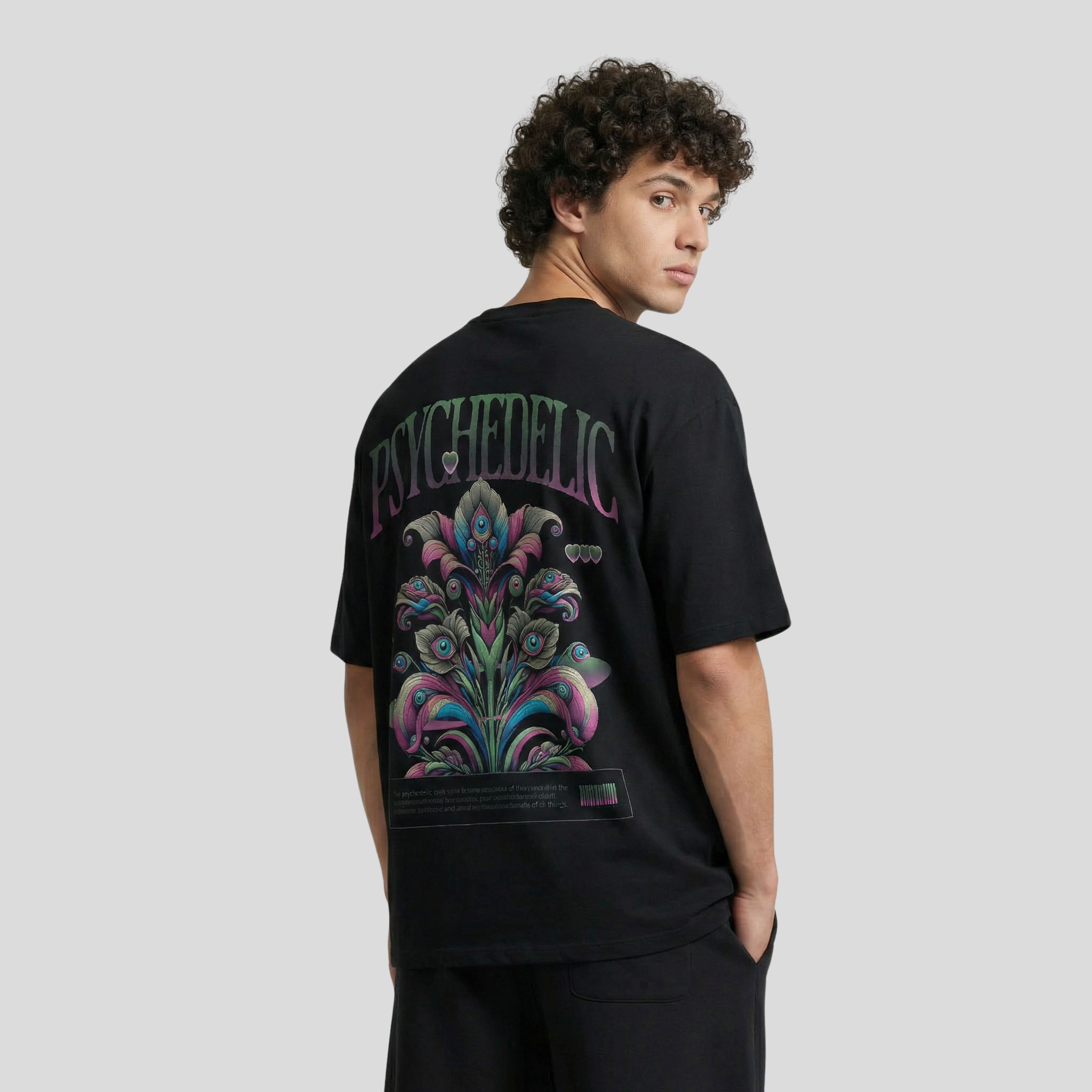 Oversized Unisex T-Shirt – Psychedelic
