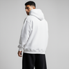 White Oversized Unisex Hoodie - Basic