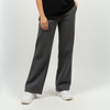 Dark Grey Unisex Straight Leg Sweatpants - Basic