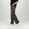Dark Grey Unisex Straight Leg Sweatpants - Basic