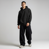 Black Oversized Unisex Hoodie - Basic