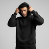Black Oversized Unisex Hoodie - Basic
