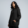 Black Oversized Unisex Hoodie - Basic