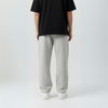 Grey Unisex Straight Leg Sweatpants - Basic