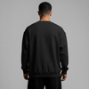 Black Crewneck Unisex Sweatshirt - Basic