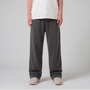 Straight Leg Unisex Summer Sweatpants - Dark Grey