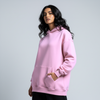 Pink Oversized Unisex Hoodie - Basic