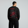 Black Crewneck Unisex Sweatshirt - Arachnida