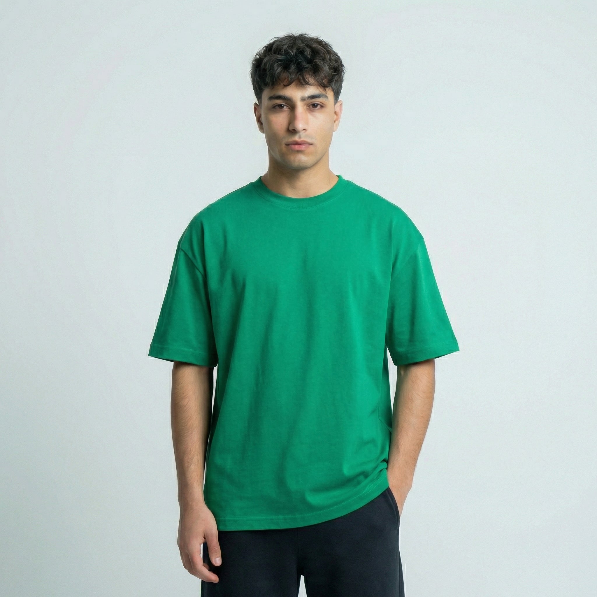 Oversized Lightweight Unisex T-Shirt - Green