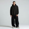 Black Oversized Unisex Hoodie - Bushido Dragon