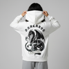 White Oversized Unisex Hoodie - Dracarys