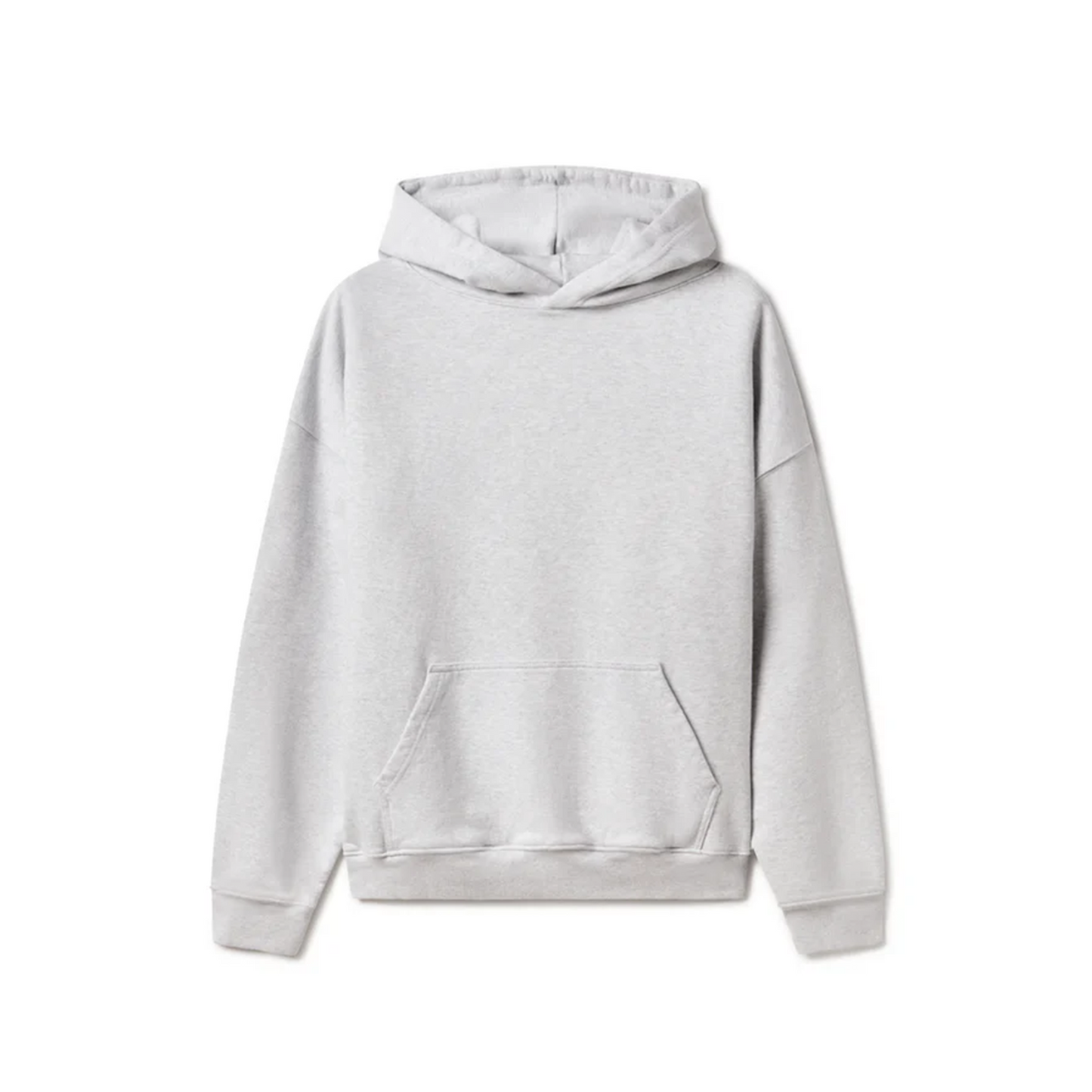 Silver Grey Oversized Unisex Hoodie - Basic