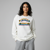 White Crewneck Unisex Sweatshirt - Inner harmony