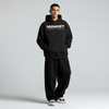 Black Oversized Unisex Hoodie - Memory of chaos