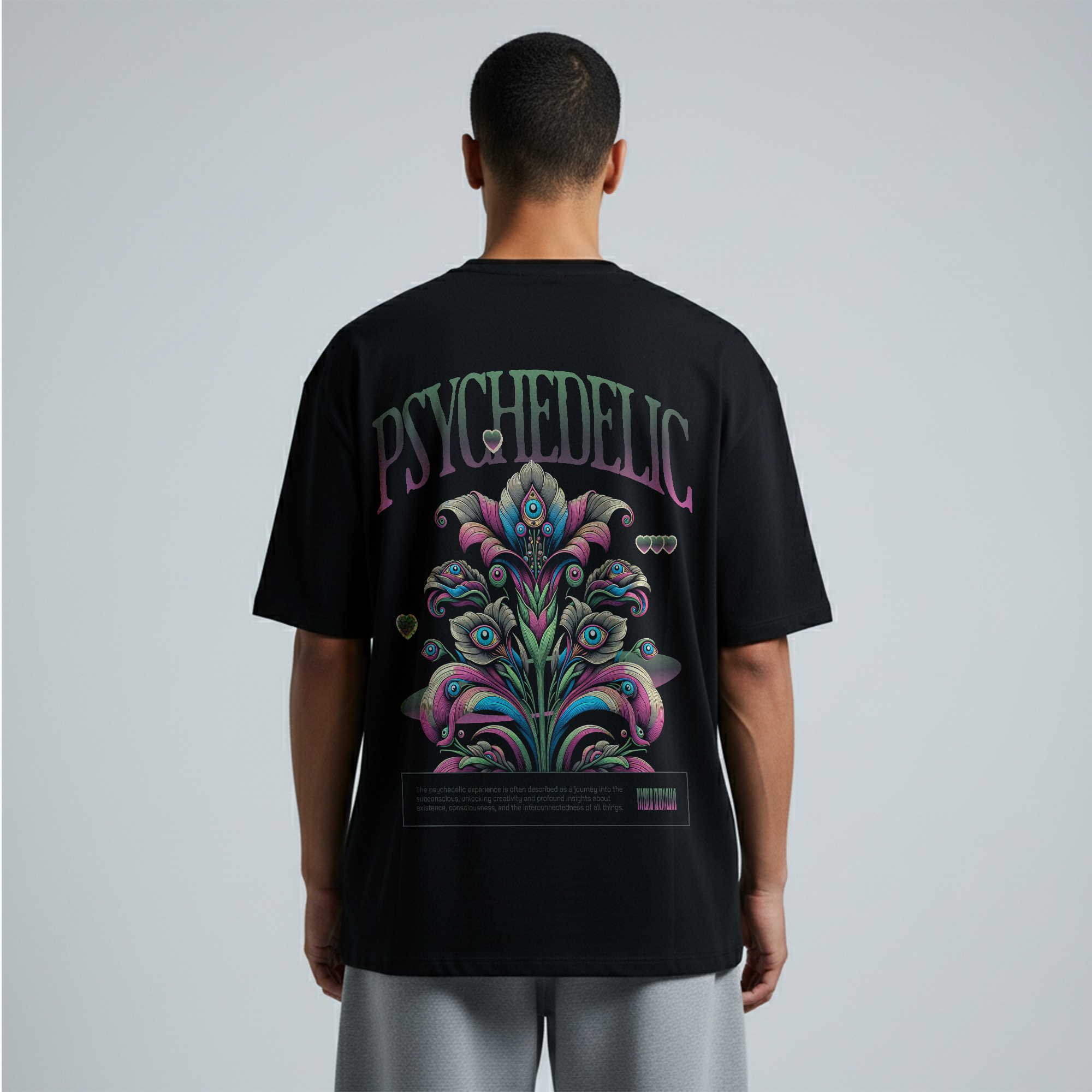 Oversize Unisex T-Shirt – Psychedelic