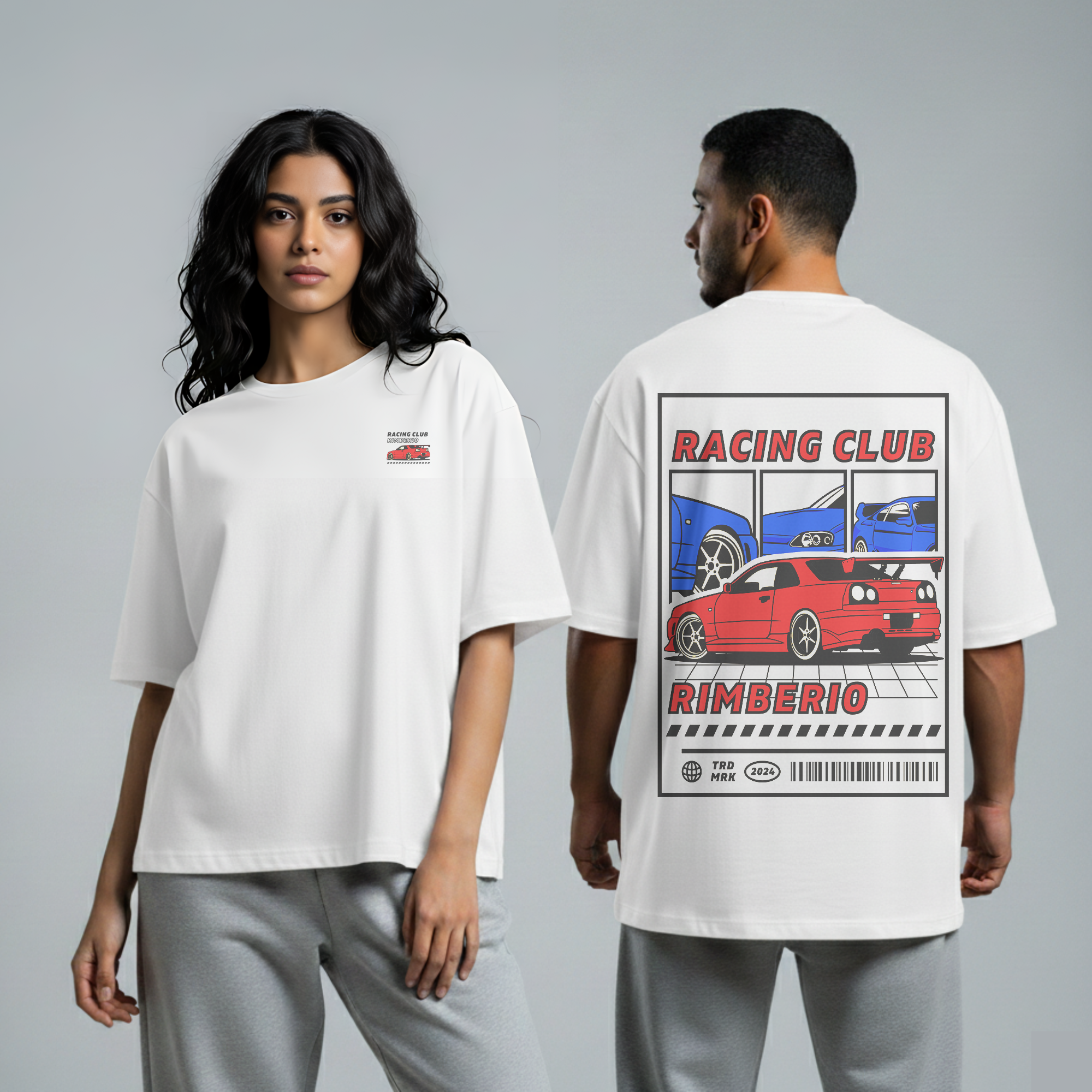 Oversized Unisex T-Shirt – Racing Club