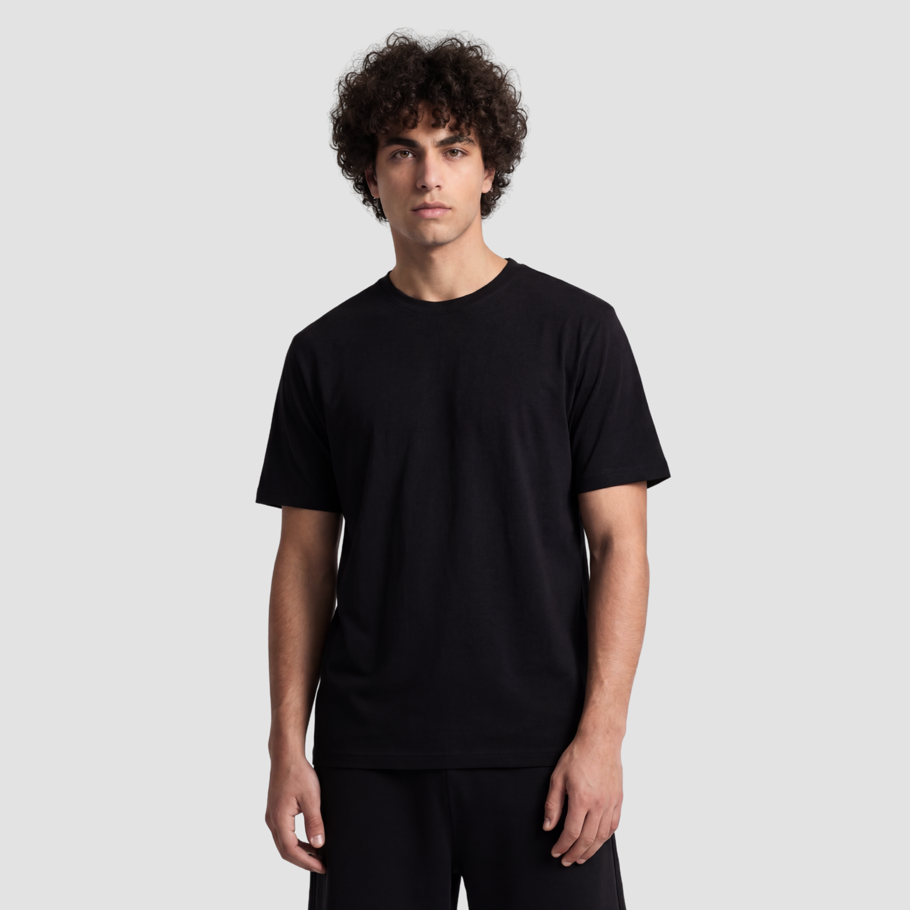 Regular Fit Unisex T-Shirt - Black