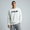 White Crewneck Unisex Sweatshirt - Samurai