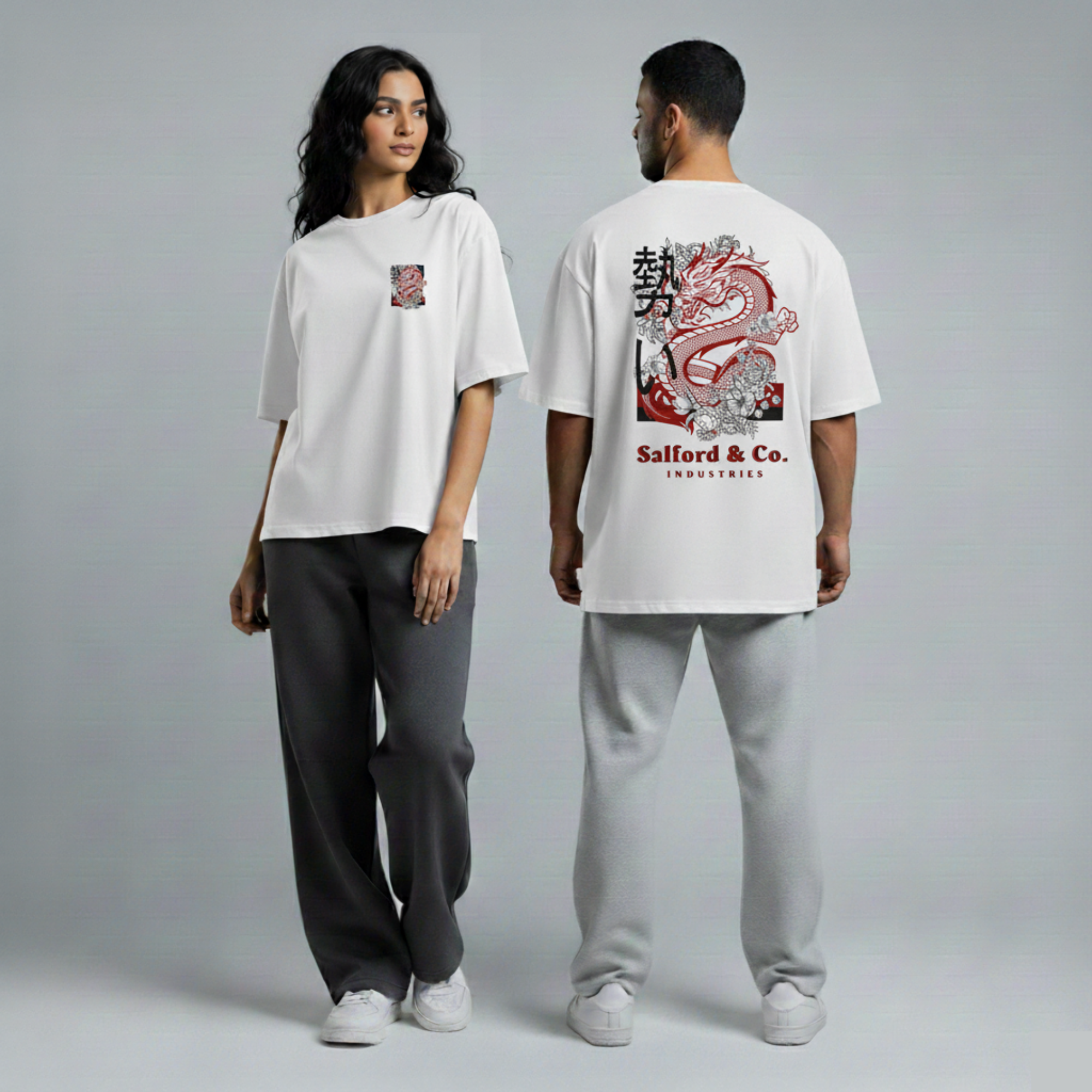 Oversized Unisex T-Shirt – The Dragon