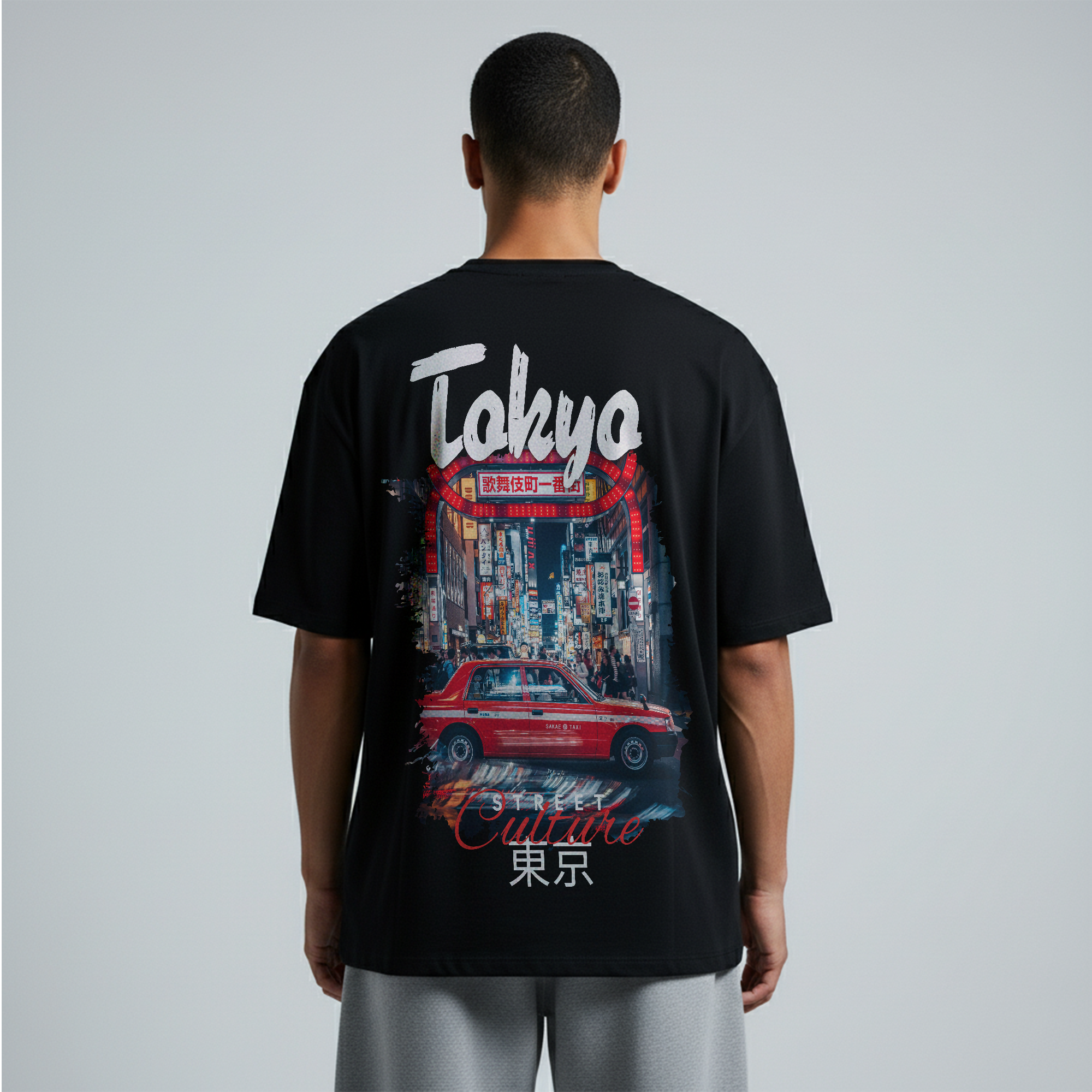 Oversize Unisex T-Shirt – Tokyo Streets