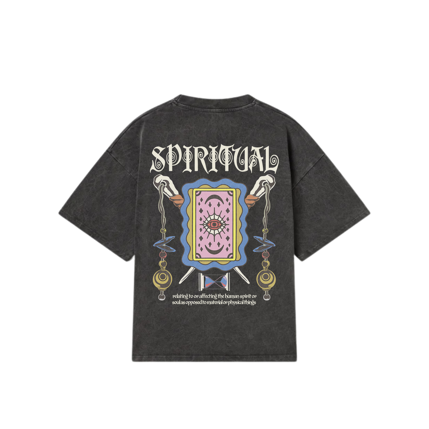 Washed Oversized Unisex T-Shirt - Spiritual