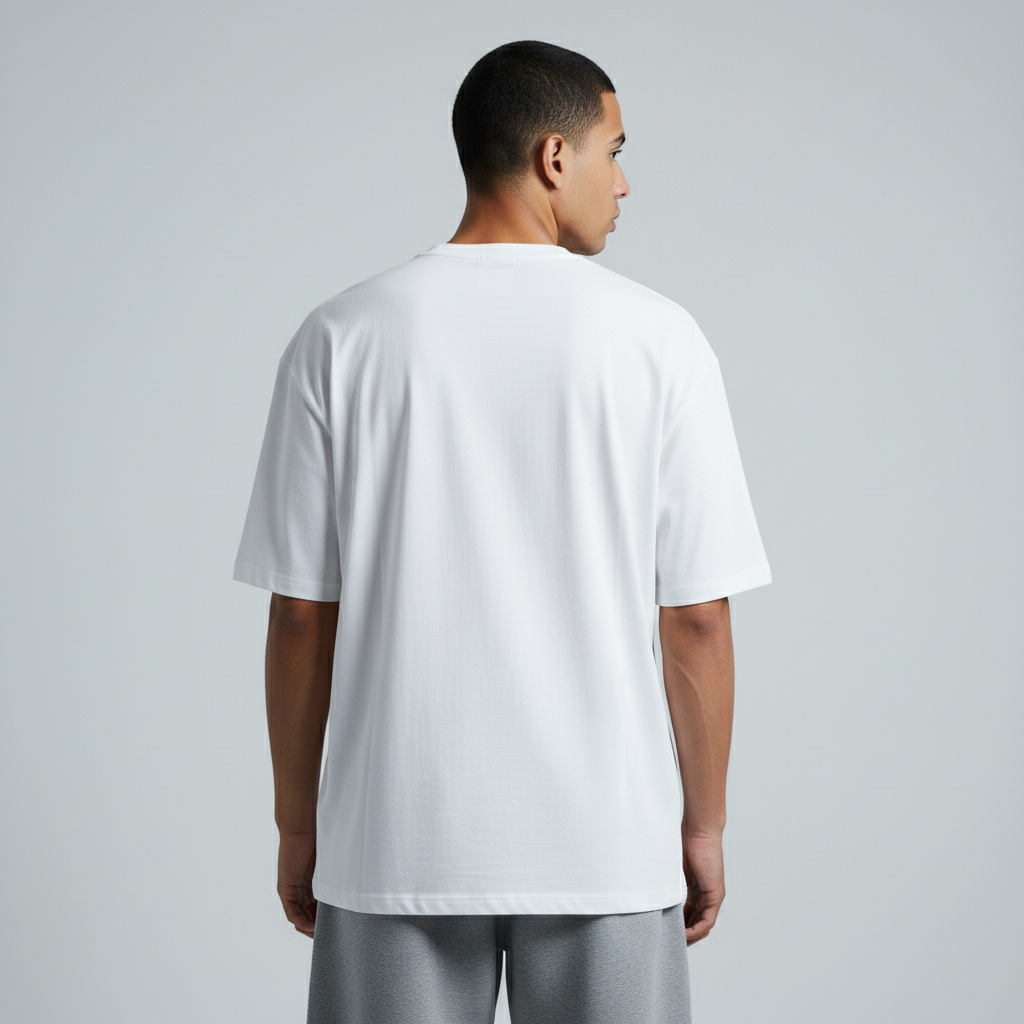 Premium Heavy Oversized Unisex T-Shirt - White