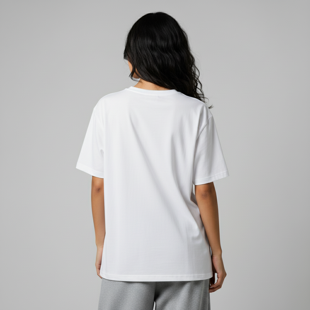Premium Heavy Oversized Unisex T-Shirt - White
