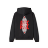 Black Oversized Unisex Hoodie - Ace