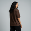 Premium Heavy Oversized Unisex T-Shirt - Brown