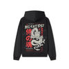 Black Oversized Unisex Hoodie - Bushido Dragon