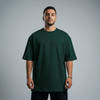 Premium Heavy Oversized Unisex T-Shirt - Dark Green