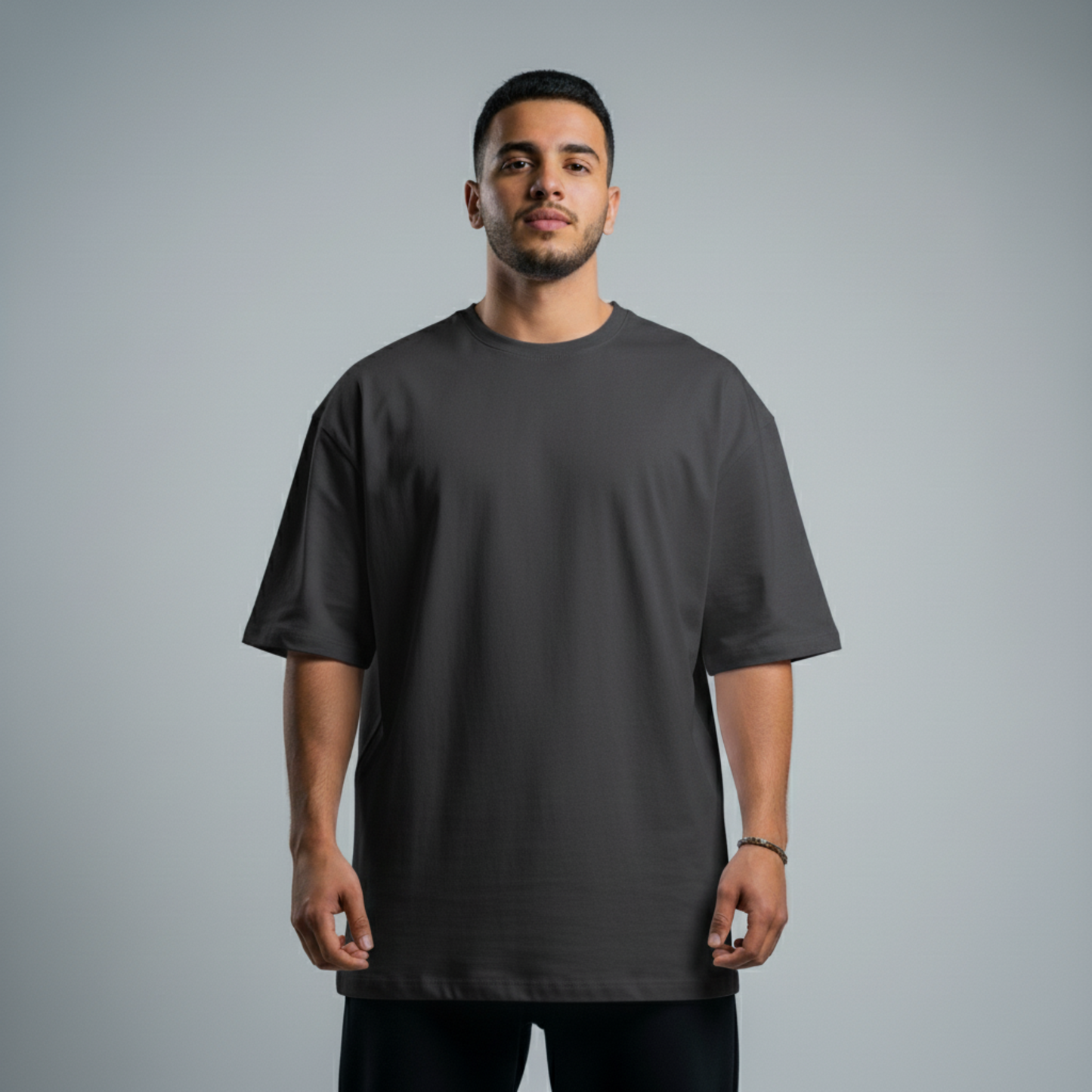 Premium Heavy Oversized Unisex T-Shirt - Dark Grey