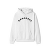 White Oversized Unisex Hoodie - Dracarys