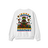 White Crewneck Unisex Sweatshirt - Inner harmony
