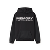 Black Oversized Unisex Hoodie - Memory of chaos