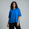 Oversized Lightweight Unisex T-Shirt - Royal Blue