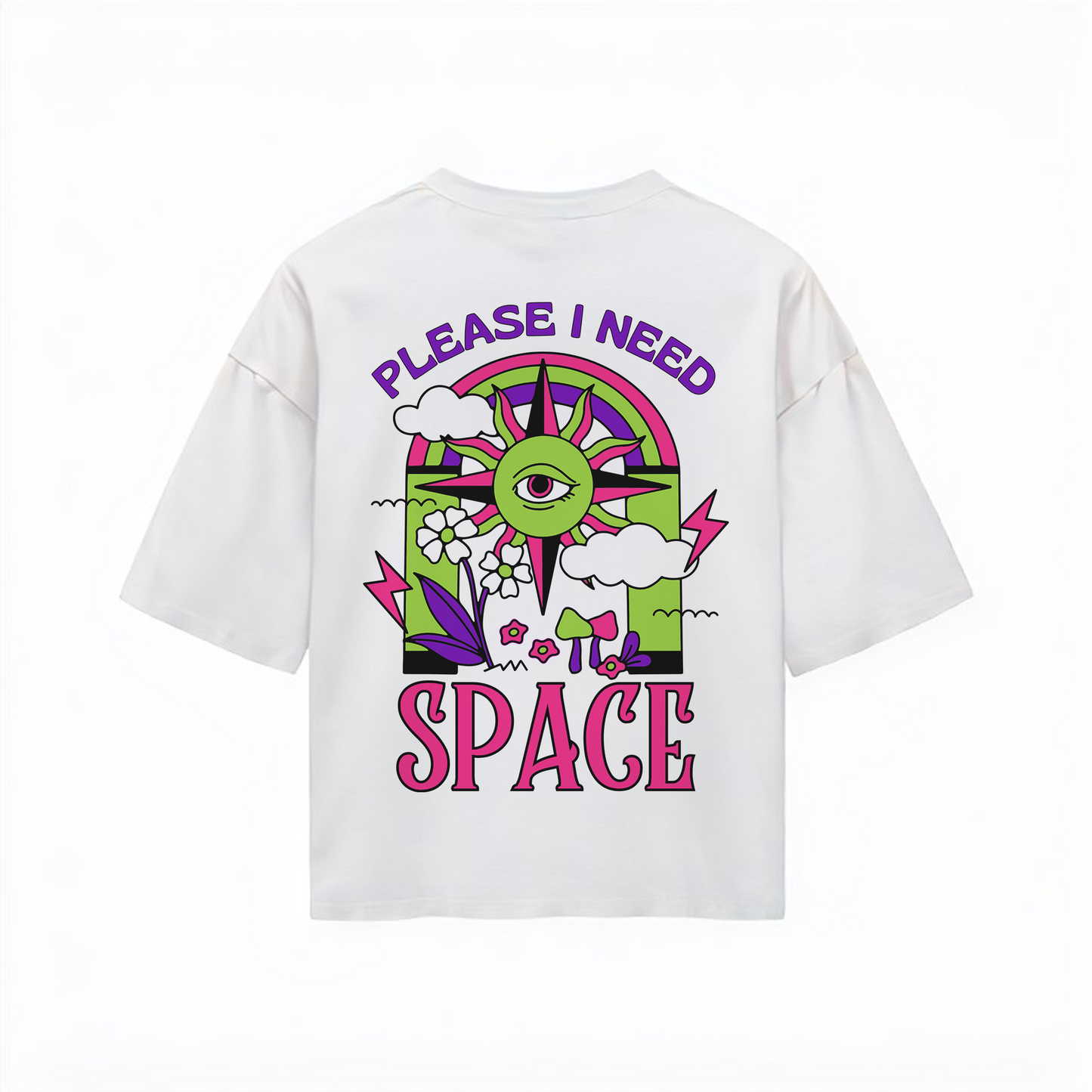Oversized Unisex T-Shirt – I Need Space