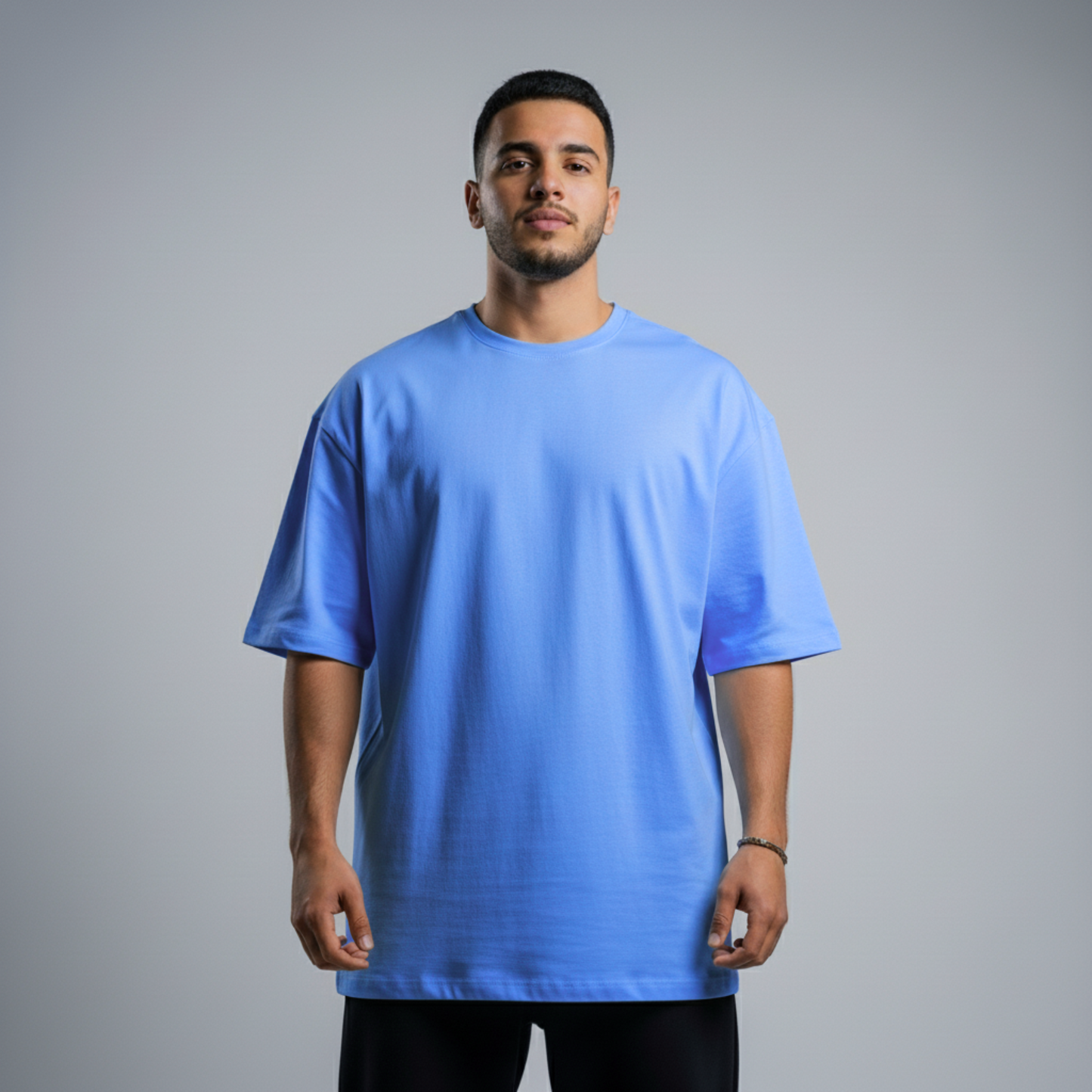 Premium Heavy Oversized Unisex T-Shirt - Sky Blue
