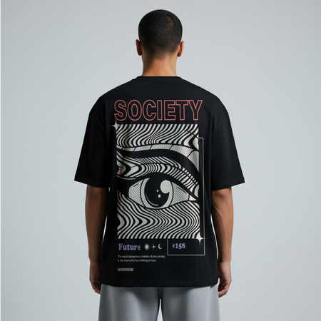 Oversized Unisex T-Shirt – Society