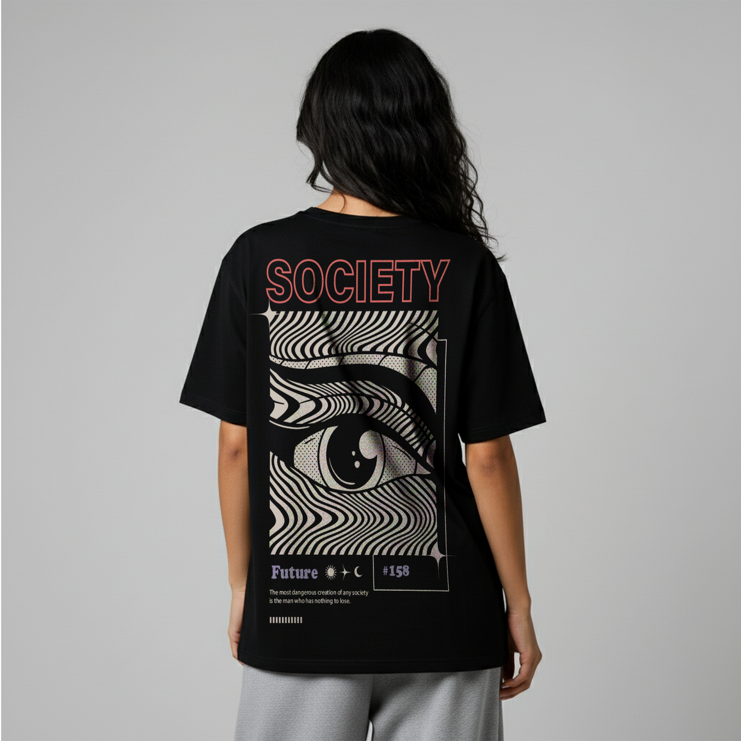 Oversized Unisex T-Shirt – Society