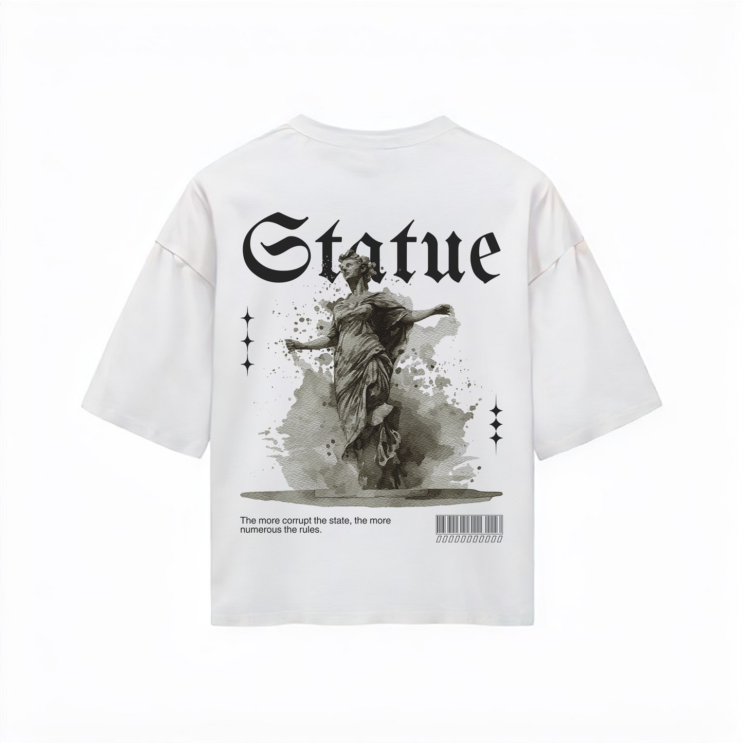 Oversize Unisex T-Shirt – Statue