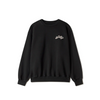 Black Crewneck Unisex Sweatshirt - The boogie cat