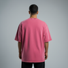 Washed Oversized Unisex T-Shirt - Pink