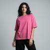 Washed Oversized Unisex T-Shirt - Pink