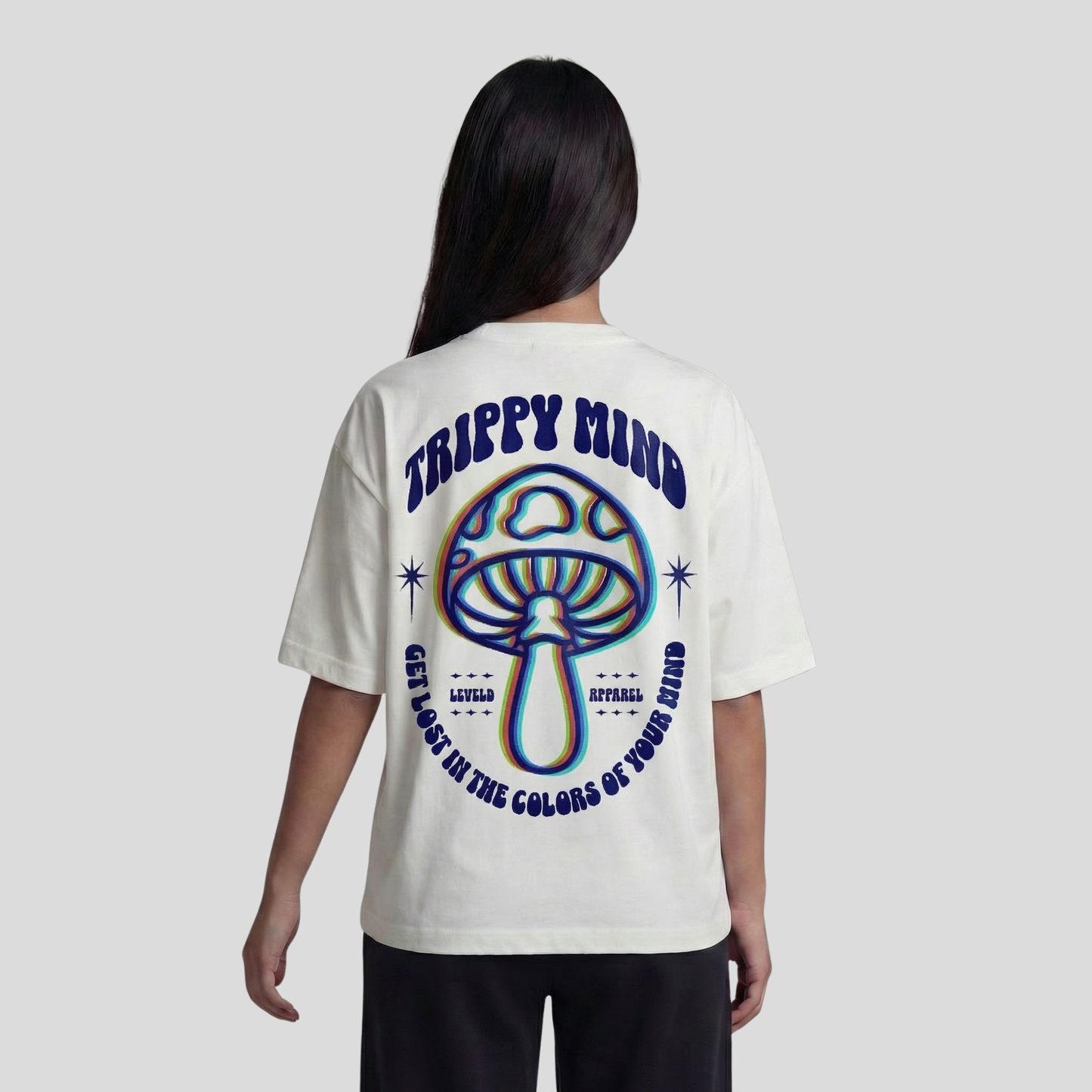 Oversized Unisex T-Shirt – Magic Mushrooms