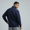 Navy Unisex Quarter Zip Sweatshirt